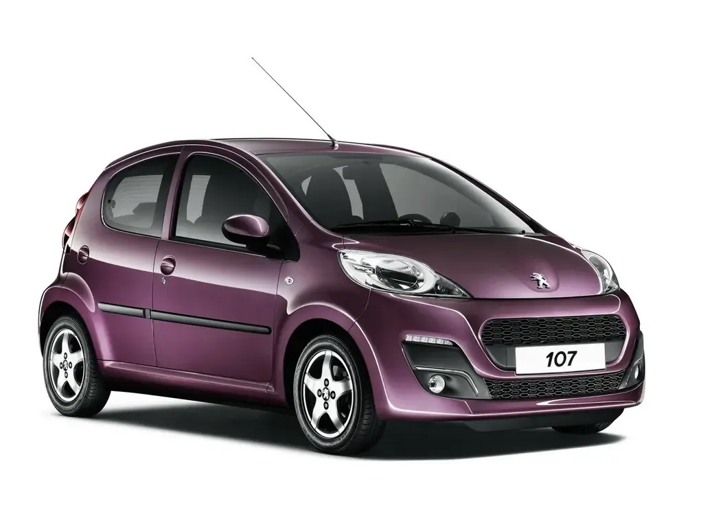 Peugeot 107 2-й рестайлинг 2012, хэтчбек 5 дв., 1 поколение (03.2012 - 09.2015)