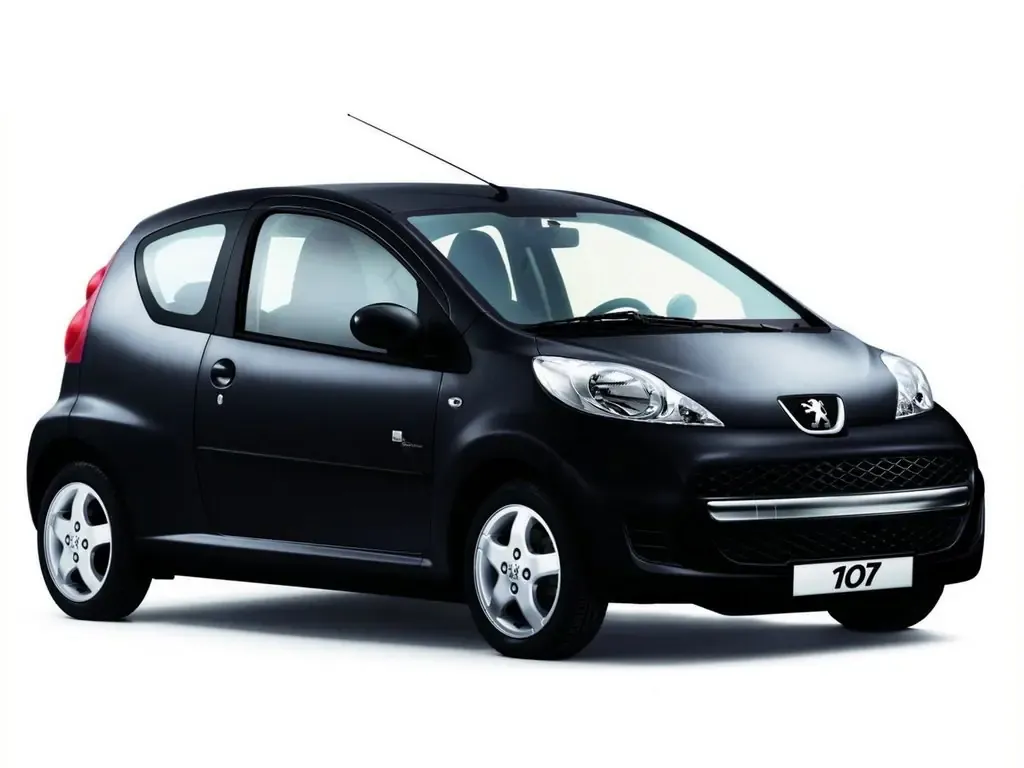 Peugeot 107 рестайлинг 2009, хэтчбек 3 дв., 1 поколение (02.2009 - 02.2012)