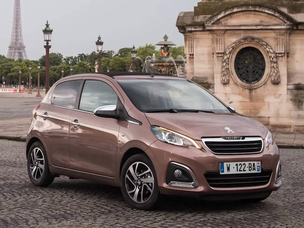 Peugeot 108 2014, хэтчбек 5 дв., 1 поколение (03.2014 - 12.2021)