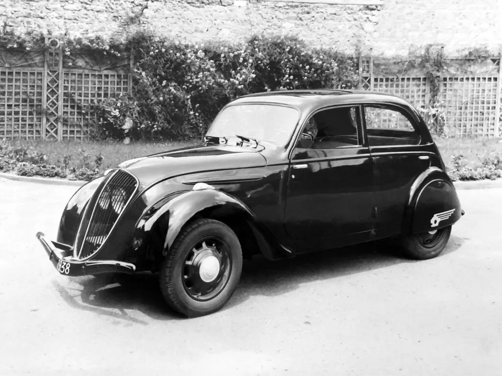 Peugeot 202 1938, седан, 1 поколение (01.1938 - 07.1949)