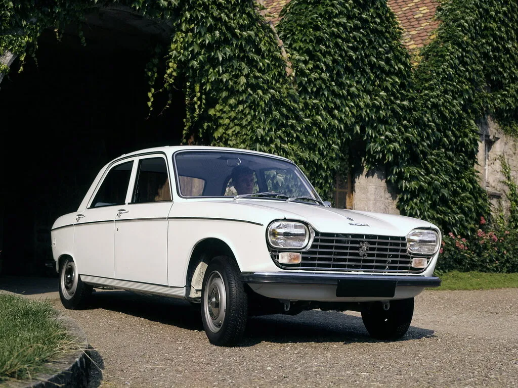 Peugeot 204 1965, седан, 1 поколение (04.1965 - 07.1976)