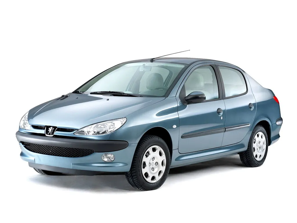 Peugeot 206 рестайлинг 2005, седан, 1 поколение (09.2005 - 09.2012)