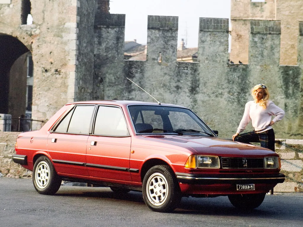 Peugeot 305 рестайлинг 1982, седан, 1 поколение (07.1982 - 12.1989)