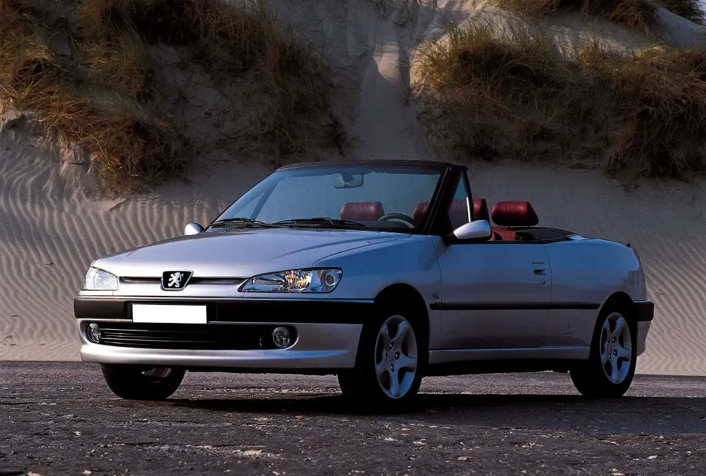 Peugeot 306 рестайлинг 1997, открытый кузов, 1 поколение (05.1997 - 09.2002)