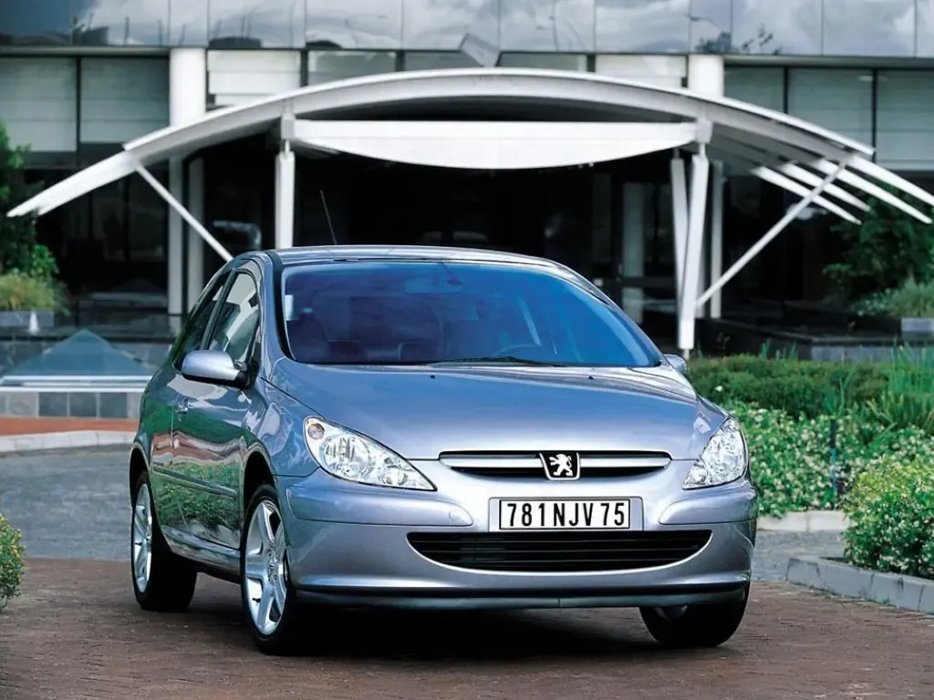 Peugeot 307 2001, хэтчбек 3 дв., 1 поколение (01.2001 - 04.2005)