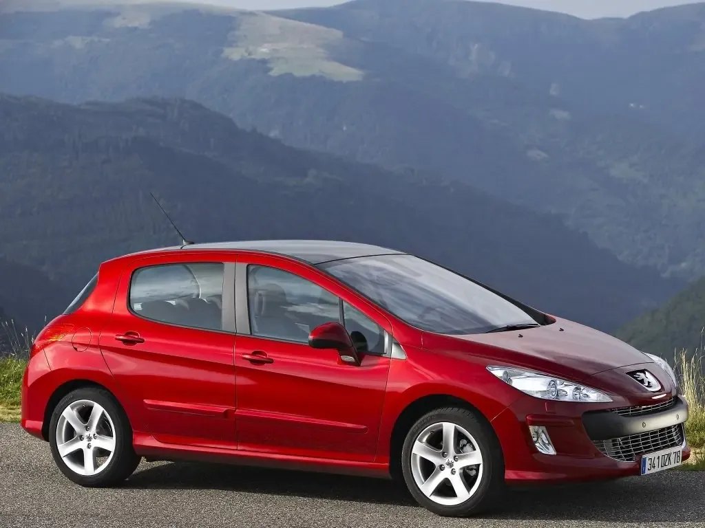 Peugeot 308 2007, хэтчбек 5 дв., 1 поколение, T7 (09.2007 - 06.2011)