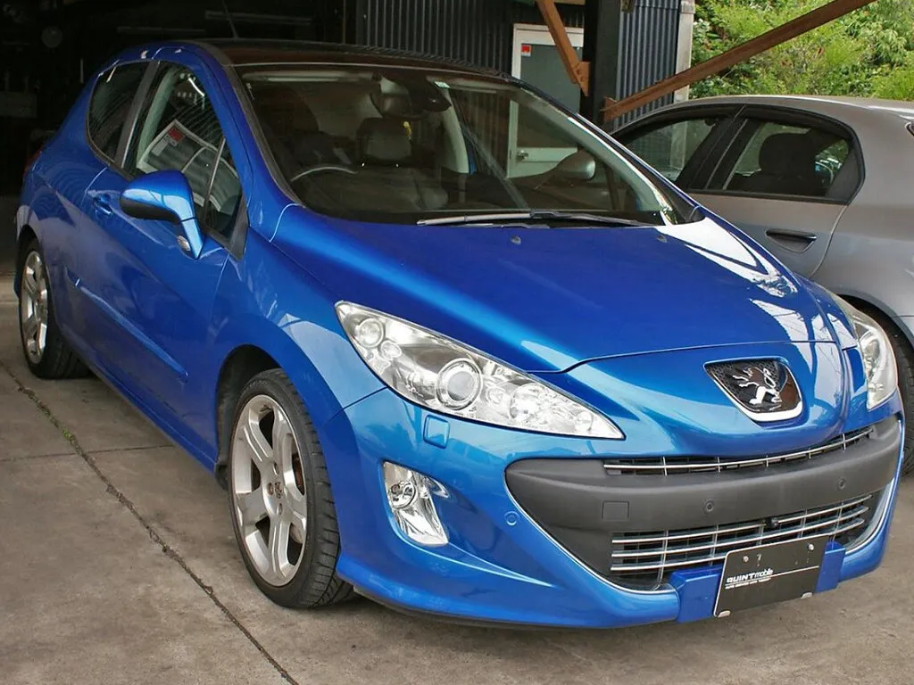 Peugeot 308 2008, хэтчбек 3 дв., 1 поколение, T7 (06.2008 - 06.2010)