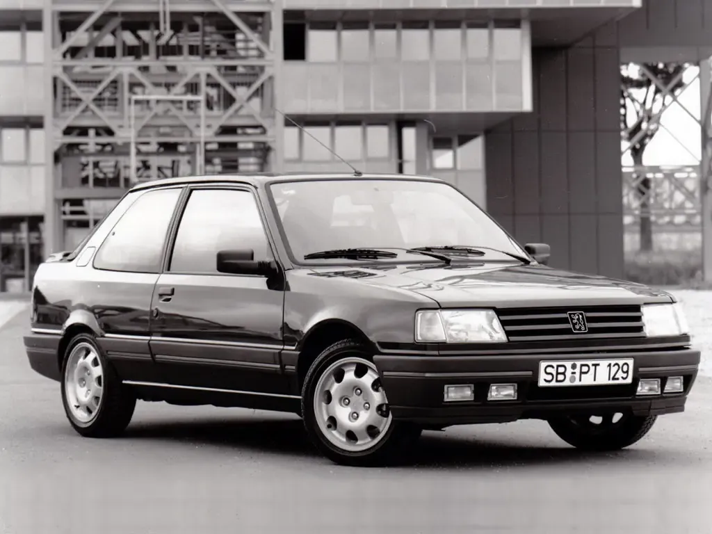 Peugeot 309 рестайлинг 1989, хэтчбек 3 дв., 1 поколение, 10C (07.1989 - 06.1993)
