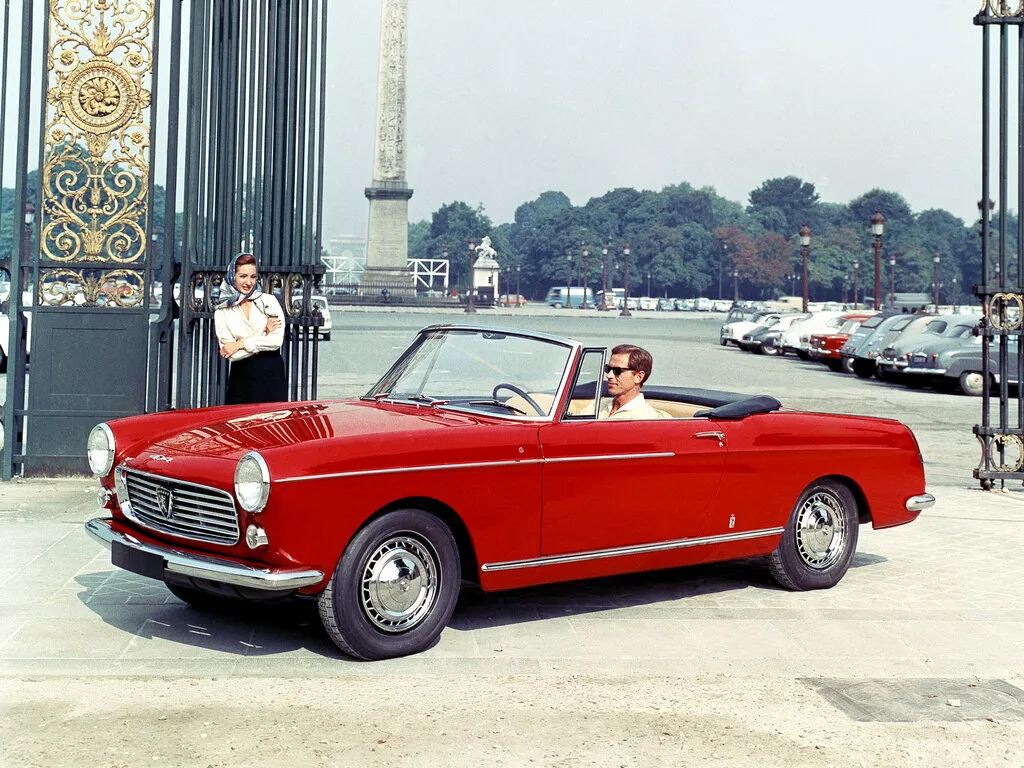 Peugeot 404 1962, открытый кузов, 1 поколение (03.1962 - 11.1969)