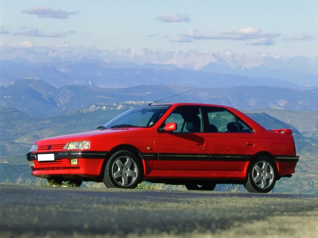 Peugeot 405 рестайлинг 1993, седан, 1 поколение (03.1993 - 09.1995)