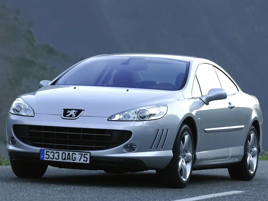Peugeot 407 2005, купе, 1 поколение (10.2005 - 06.2009)