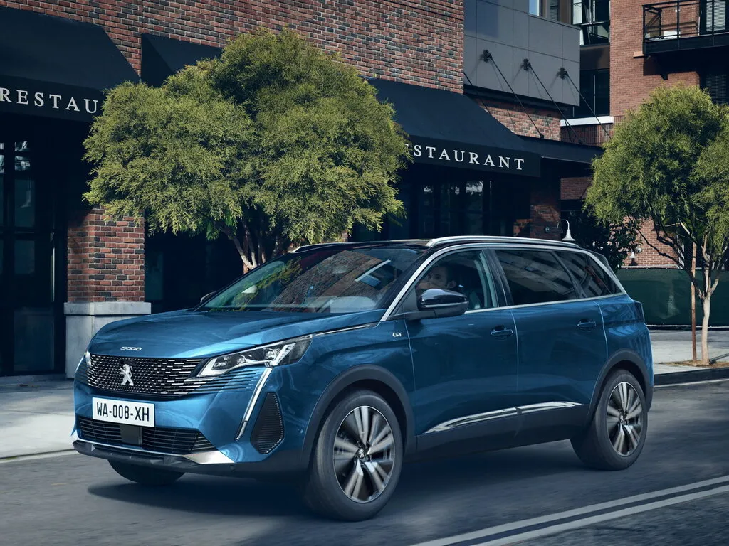 Peugeot 5008 рестайлинг 2020, джип/suv 5 дв., 2 поколение, P87 (11.2020 - 05.2024)
