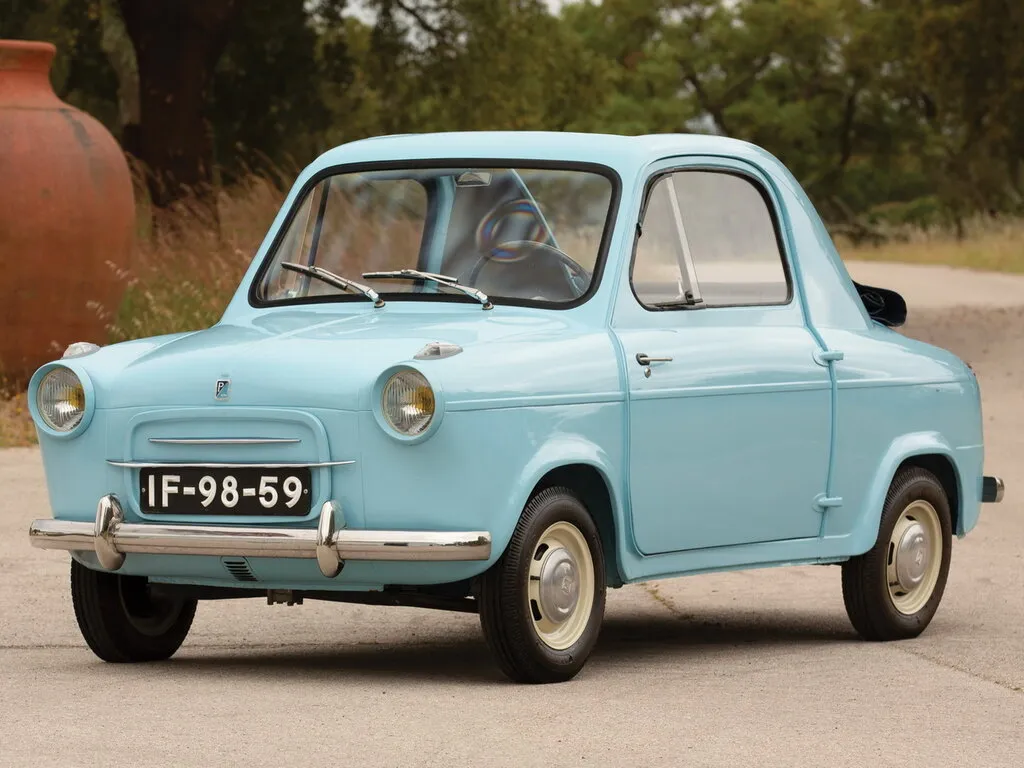 Piaggio Vespa 400 1957, открытый кузов, 1 поколение (09.1957 - 09.1961)