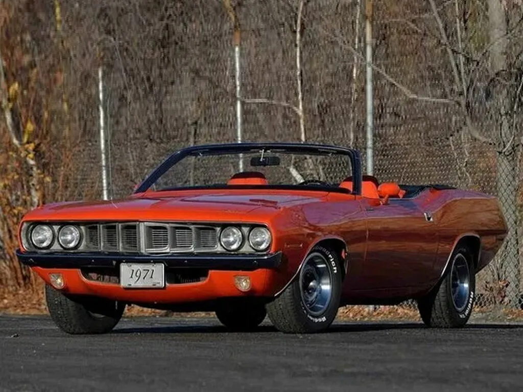 Plymouth Barracuda 1970, открытый кузов, 3 поколение (04.1970 - 06.1972)