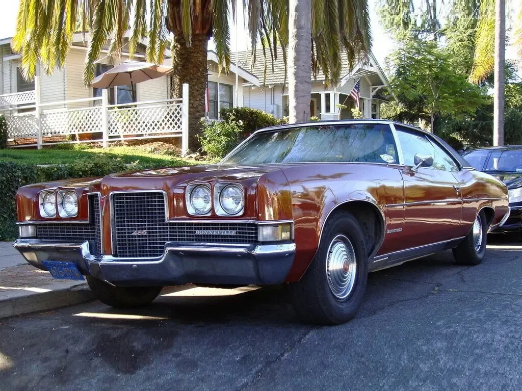 Pontiac Bonneville 1970, купе, 6 поколение (09.1970 - 09.1971)