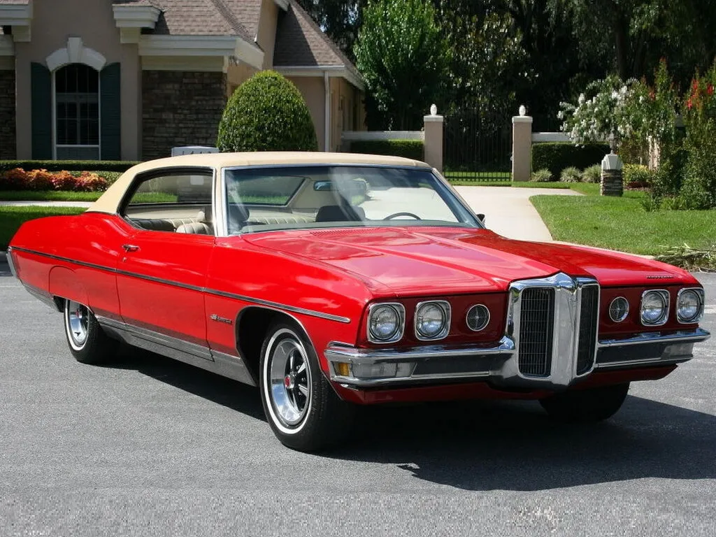 Pontiac Bonneville 4-й рестайлинг 1969, купе, 5 поколение (09.1969 - 09.1970)