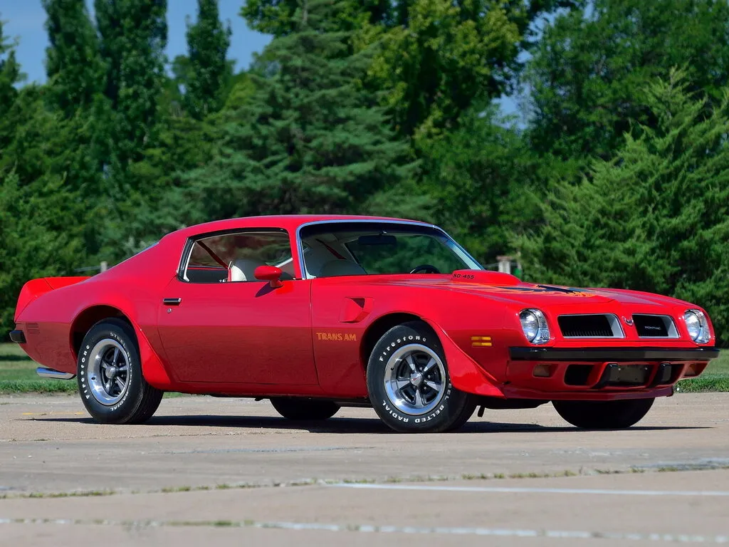 Pontiac Firebird рестайлинг 1973, купе, 2 поколение (10.1973 - 09.1975)