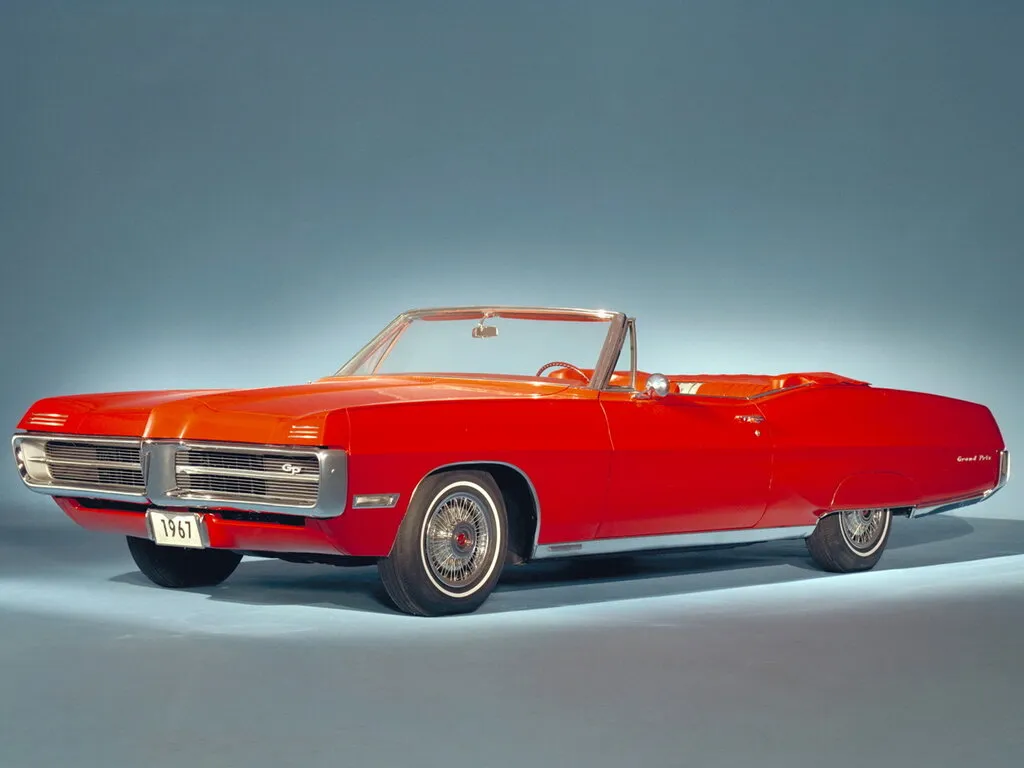 Pontiac Grand Prix 2-й рестайлинг 1966, открытый кузов, 2 поколение (10.1966 - 09.1967)