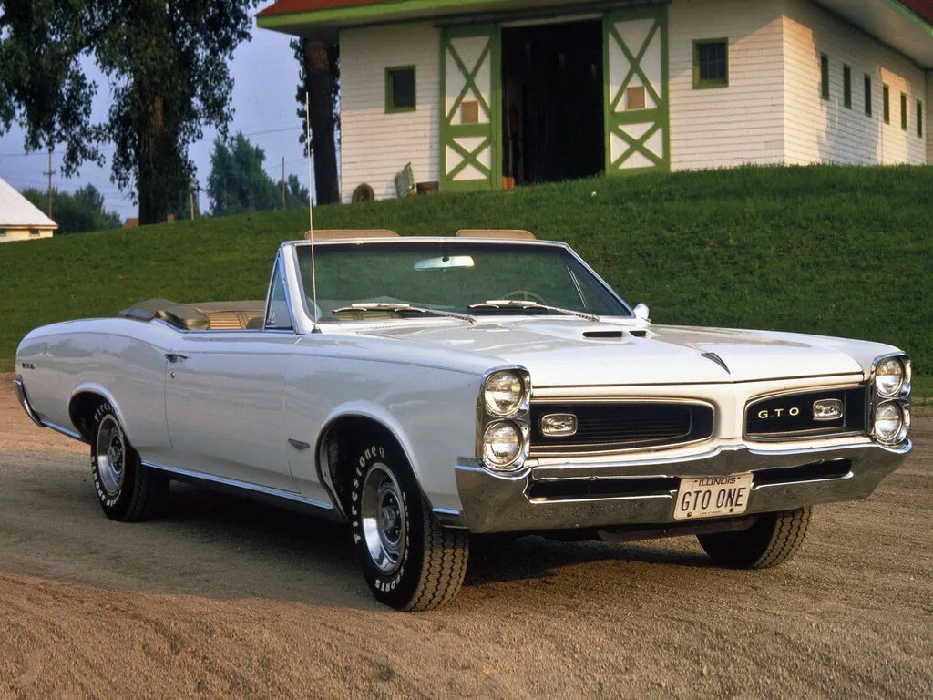 Pontiac GTO 2-й рестайлинг 1965, открытый кузов, 1 поколение (10.1965 - 09.1966)