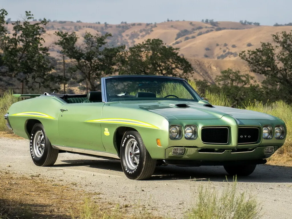 Pontiac GTO 2-й рестайлинг 1969, открытый кузов, 2 поколение (09.1969 - 09.1970)