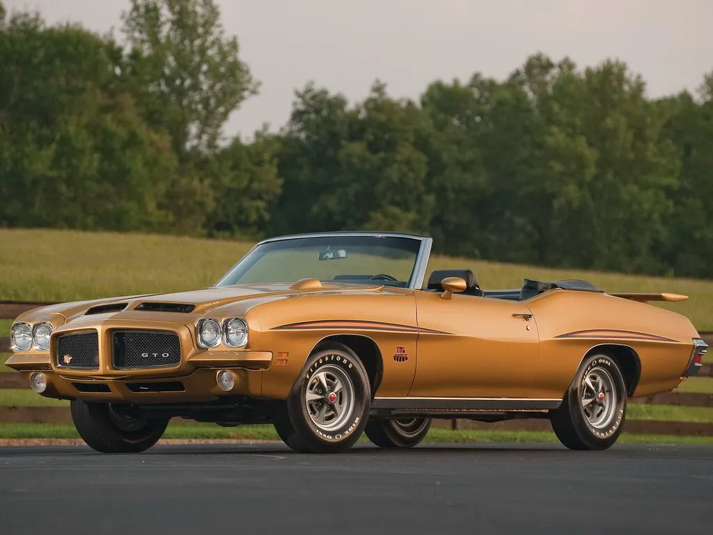 Pontiac GTO 3-й рестайлинг 1970, открытый кузов, 2 поколение (09.1970 - 09.1971)