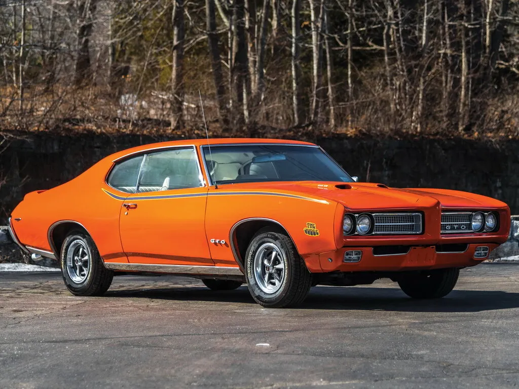 Pontiac GTO рестайлинг 1968, купе, 2 поколение (09.1968 - 09.1969)