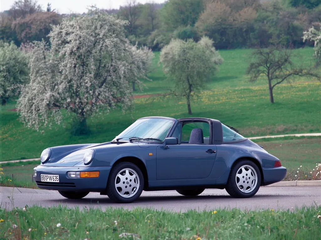 Porsche 911 1989, открытый кузов, 3 поколение, 964 (07.1989 - 01.1993)