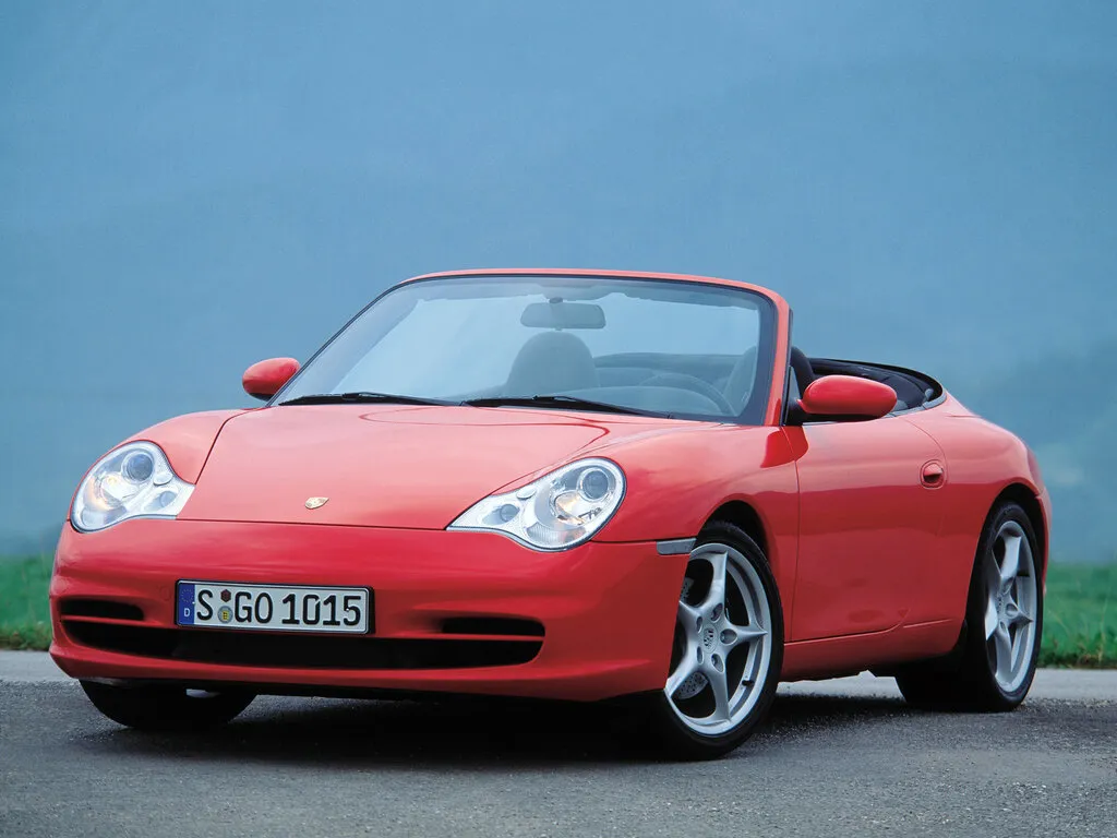 Porsche 911 2-й рестайлинг 2001, открытый кузов, 5 поколение, 996 (01.2001 - 05.2004)