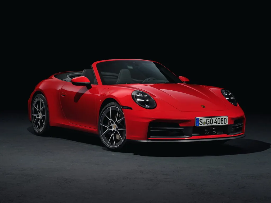 Porsche 911 рестайлинг 2024, открытый кузов, 8 поколение, 992 (05.2024 - н.в.)