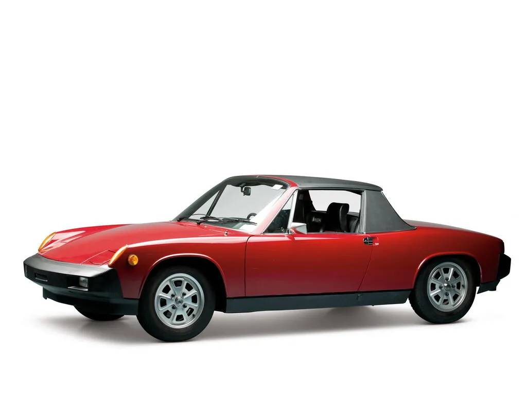 Porsche 914 рестайлинг 1974, открытый кузов, 1 поколение (08.1974 - 03.1976)