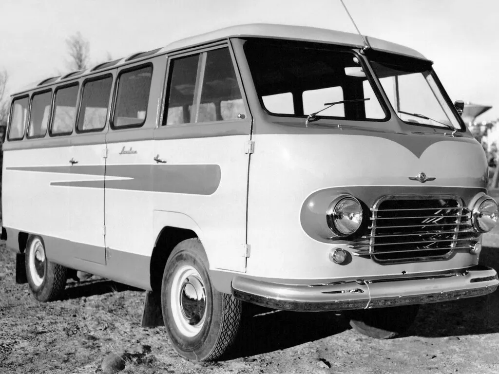 РАФ 977 1959, автобус, 1 поколение (04.1959 - 04.1962)