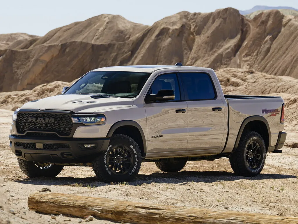 RAM 1500 рестайлинг 2023, пикап, 2 поколение, DT (11.2023 - н.в.)