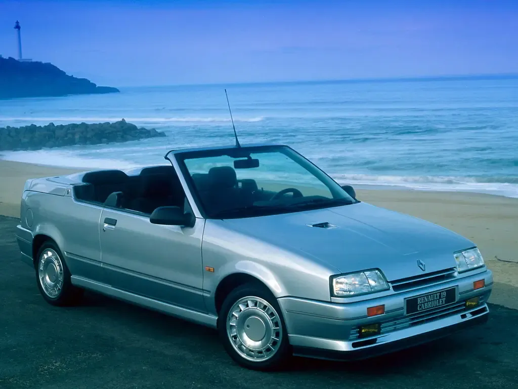 Renault 19 1990, открытый кузов, 1 поколение, D53 (09.1990 - 03.1992)