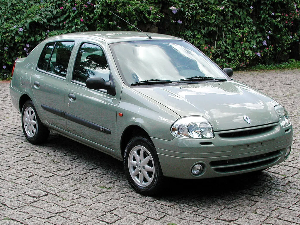 Renault Clio 1999, седан, 2 поколение (06.1999 - 02.2002)