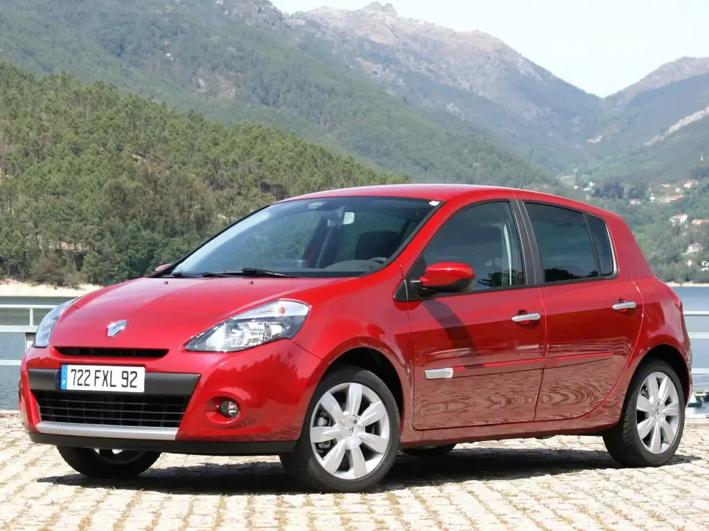 Renault Clio рестайлинг 2009, хэтчбек 5 дв., 3 поколение, BR (04.2009 - 03.2013)
