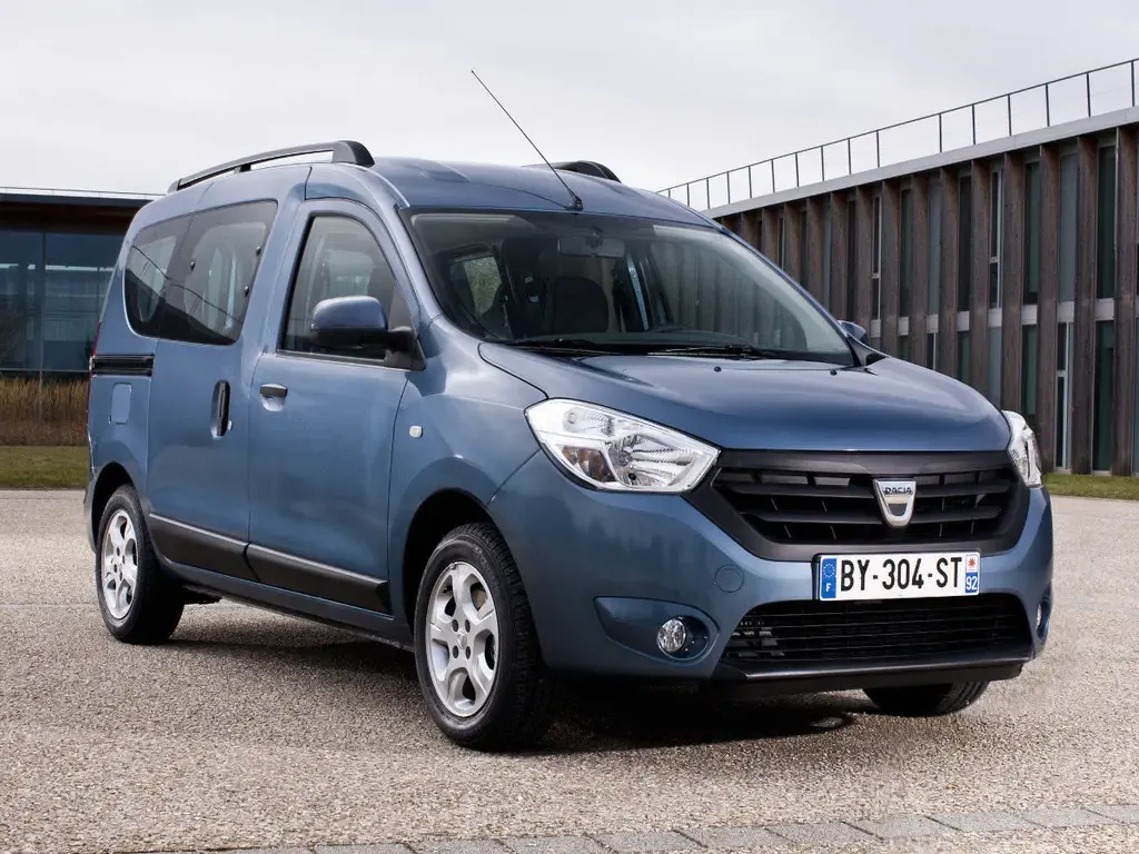 Renault Dokker 2012, минивэн, 1 поколение (11.2012 - 06.2020)