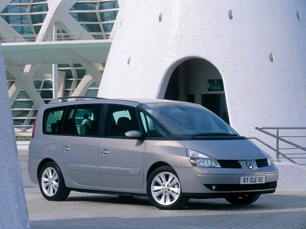 Renault Espace 2002, минивэн, 4 поколение, JK (09.2002 - 08.2006)