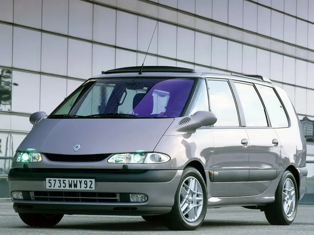 Renault Espace рестайлинг 2000, минивэн, 3 поколение, JE0 (09.2000 - 08.2002)