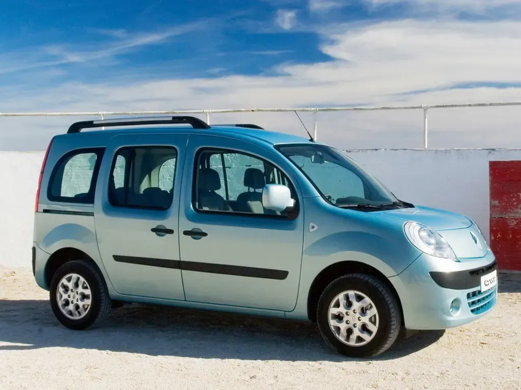Renault Kangoo 2007, минивэн, 2 поколение, X61 (09.2007 - 05.2013)