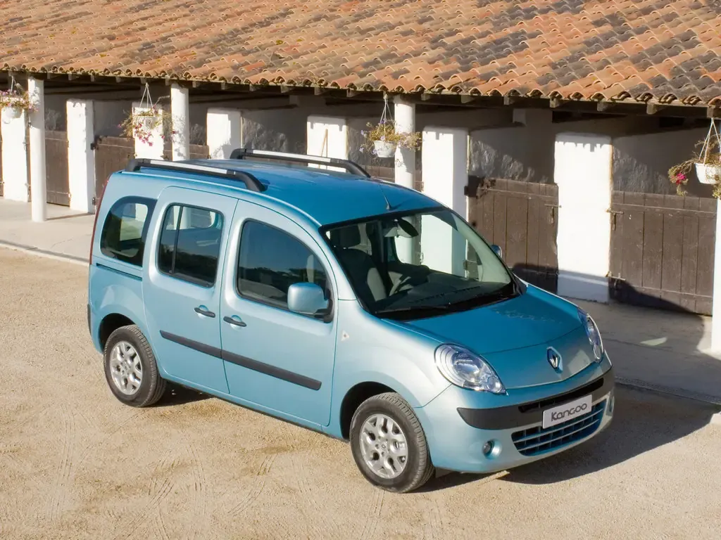 Renault Kangoo 2008, минивэн, 2 поколение (01.2008 - 02.2013)