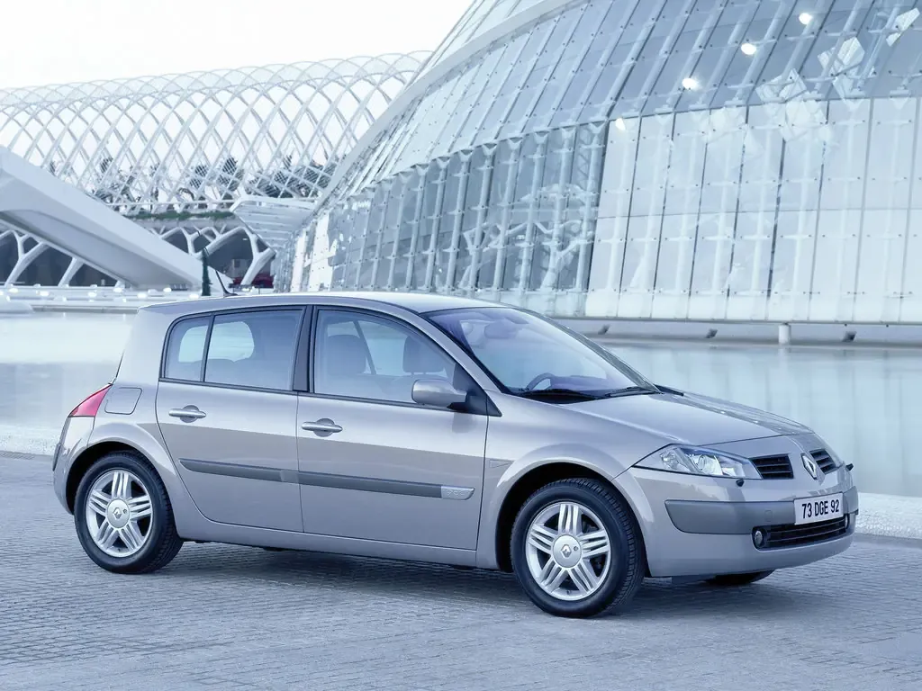 Renault Megane 2002, хэтчбек 5 дв., 2 поколение (09.2002 - 09.2006)