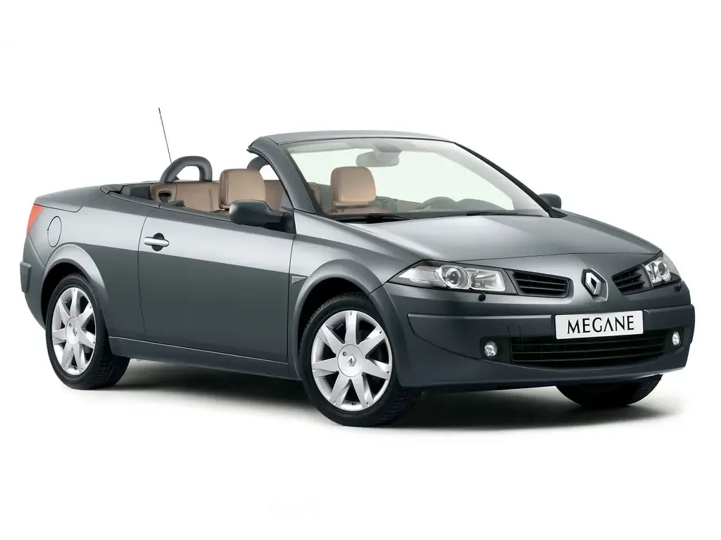 Renault Megane рестайлинг 2006, открытый кузов, 2 поколение (01.2006 - 09.2009)