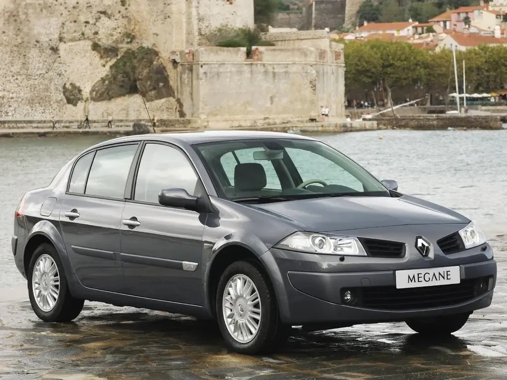 Renault Megane рестайлинг 2006, седан, 2 поколение (10.2006 - 09.2009)