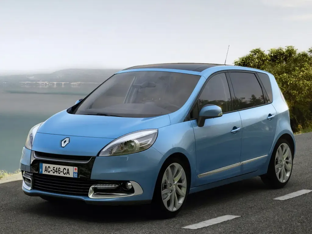Renault Scenic рестайлинг 2012, хэтчбек 5 дв., 3 поколение, JZ (01.2012 - 03.2013)
