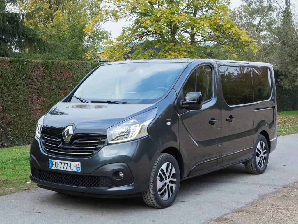 Renault Trafic 2014, минивэн, 3 поколение (09.2014 - 06.2019)