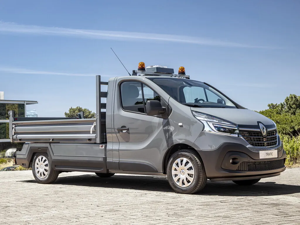 Renault Trafic рестайлинг 2019, бортовой грузовик, 3 поколение (09.2019 - 06.2021)