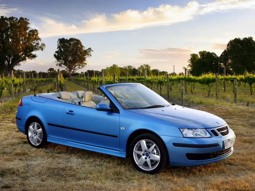 Saab 9-3 2003, открытый кузов, 2 поколение, YS3F (08.2003 - 09.2007)