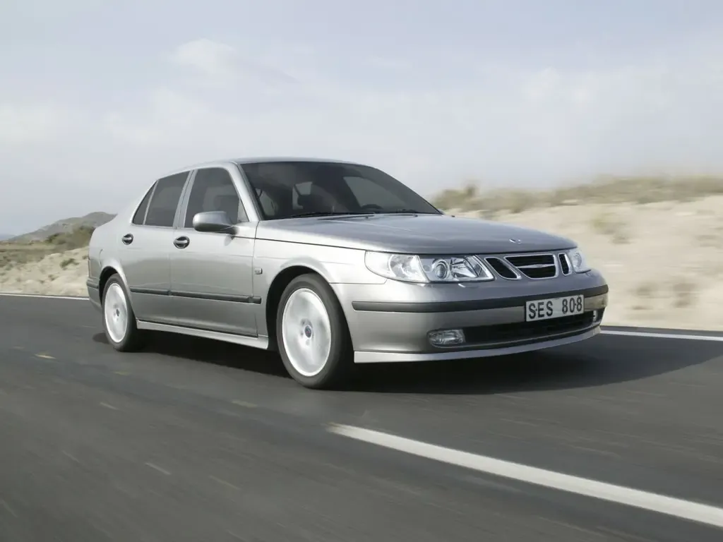Saab 9-5 рестайлинг 2001, седан, 1 поколение (07.2001 - 08.2005)