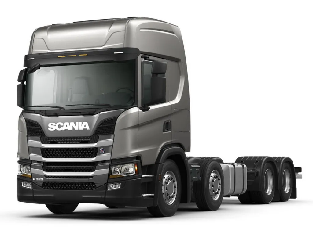 Scania G-Series 8x2 2017, шасси, 2 поколение (06.2017 - 03.2022)