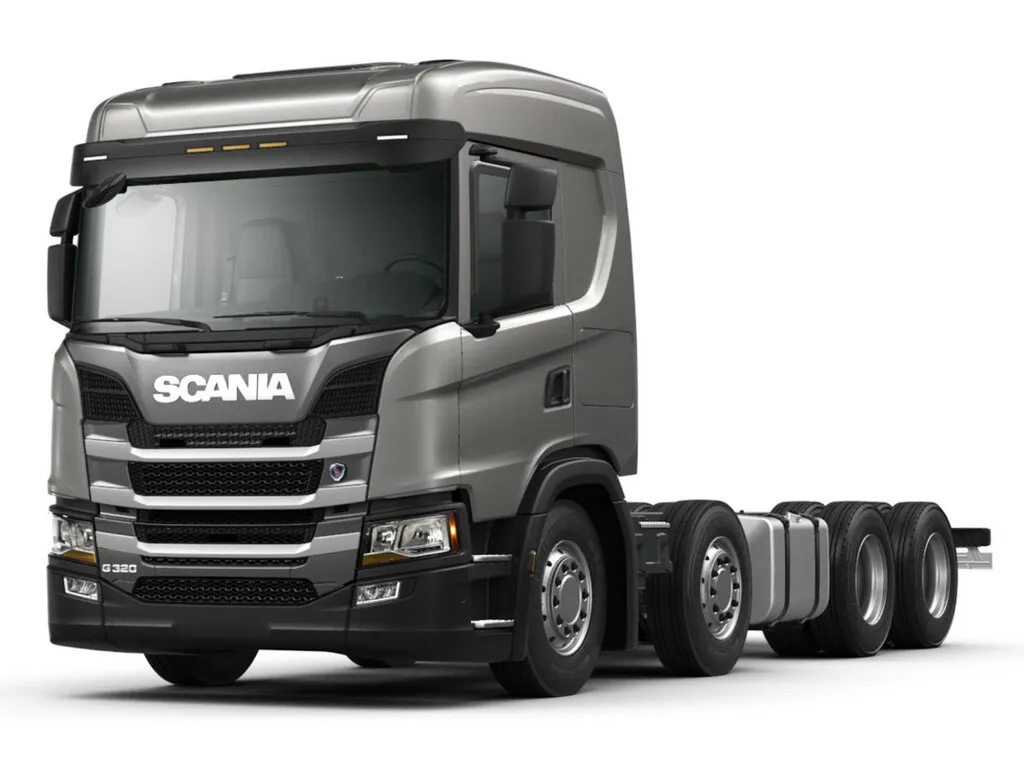 Scania G-Series 8x4 2017, шасси, 2 поколение (06.2017 - 03.2022)